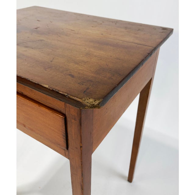 Antique Primitive Side Table W/ Single Drawer Chairish