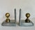 Here is a charming pair of 1990s Sarsaparilla bookends that beautifully blend nostalgic Americana with Art Deco Revival...