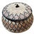 1970s African Zulu Woven Basket With Lid For Sale