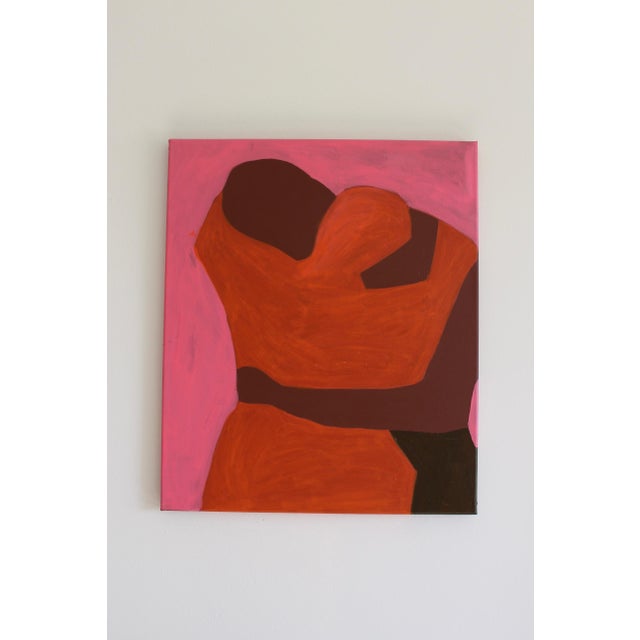 Bodasca, Close to You Orange Version, 2026, Acrylic on Canvas For Sale - Image 11 of 11