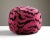 Contemporary The House of Scalamandré Tigre Sphere Pillow, Reds & Black For Sale - Image 3 of 3