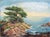 Monterey Cypress - Carmel by the Sea California Seascape in Oil on Canvas by E Holton For Sale