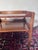 Mid 20th Century Vintage Georgian Style Two-Tier Mahogany Side Table 26” Height, Scalloped Apron Edge, Tea Table For Sale - Image 5 of 12
