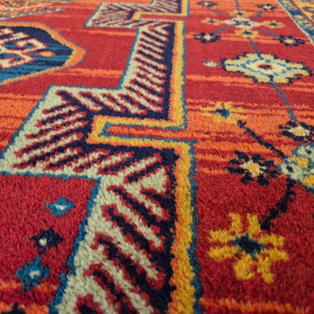 Vintage Handwoven Wool Rug Bagdad, 1970s For Sale - Image 6 of 11