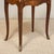 Pair of French Marble Top Marquetry Side Tables ~ Nightstands For Sale - Image 12 of 18