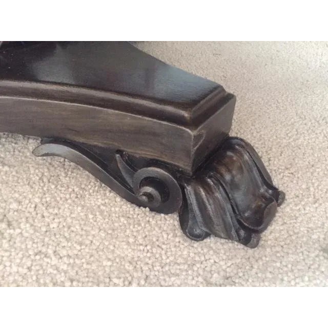 19th Century English Regency Dining Table With Leaves For Sale - Image 12 of 13