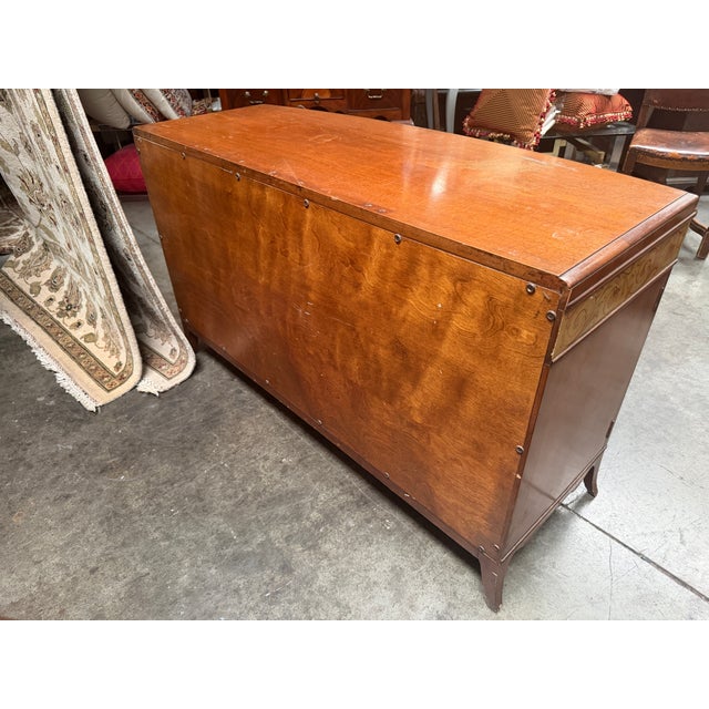 Early 20th Century Early 20th-Century Antique Venetian Neoclassical Painted Vanity For Sale - Image 5 of 15