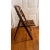 Introducing a unique vintage bamboo folding chair with a distinctive lacquered scorched/burnt tortoiseshell finish. This...