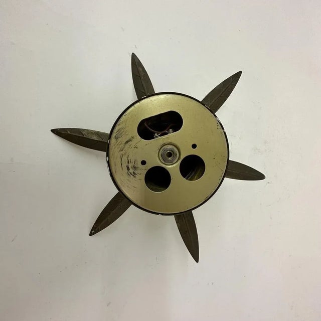 Mid Century Flower Wall Lamp, 1950s For Sale - Image 11 of 12