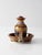 Vintage Handmade Studio Pottery Oil Lamp For Sale - Image 10 of 13