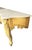 ​Monumental Exquisite Vintage Louis XV Rococo-Style Gilt Wood and Off White Marble-Top Wall-Mounted Console Table For Sale In West Palm - Image 6 of 12