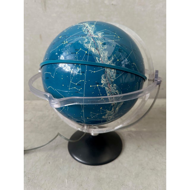 Plastic Vintage Hemelglobe in Plastic from Alpha, 1960s For Sale - Image 7 of 16