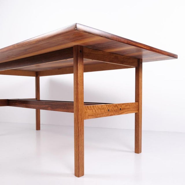 1960s Vintage Danish Rosewood Dining Table, 1960s For Sale - Image 5 of 10