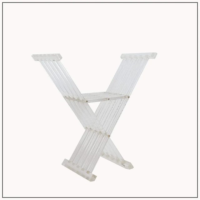 Vintage Dagobert Curule Chair by David Langes, 1970s For Sale - Image 16 of 16