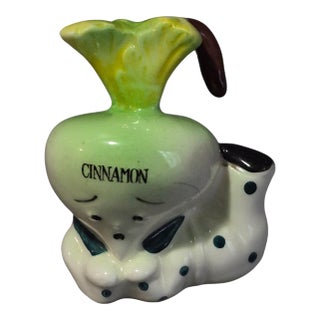 Vintage Anthropomorphic Japan Spice Jar Cinnamon Parsnip Shaped Shaker For Sale