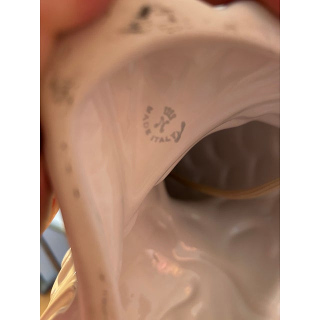 Large Table Lamp in White Ceramic, 1960s For Sale - Image 14 of 17