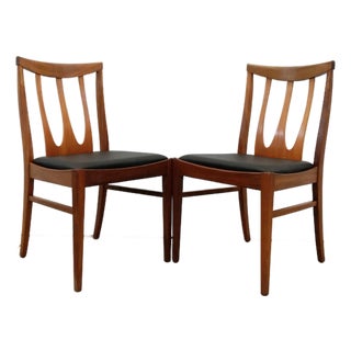 Pair of Vintage Mid Century Modern Dining Chairs by G Plan For Sale