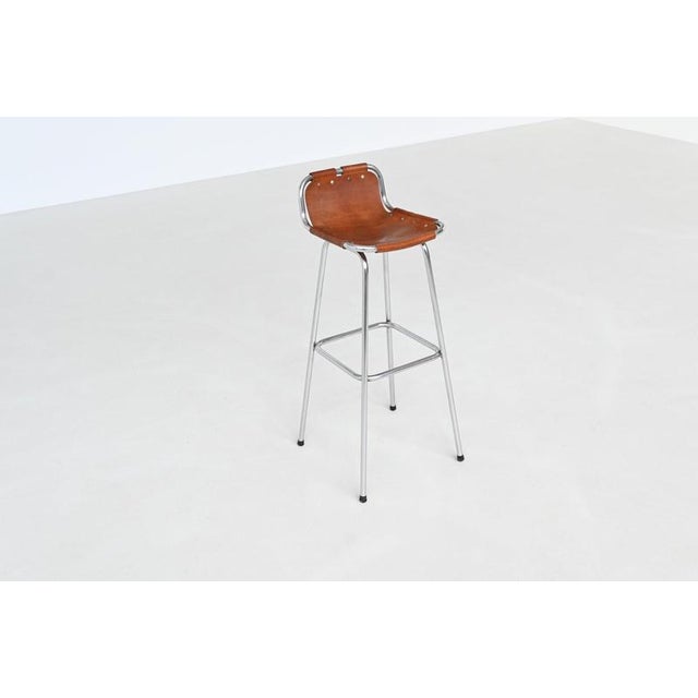 Bar Stool by Charlotte Perriand for Les Arcs, France, 1960s For Sale - Image 14 of 18