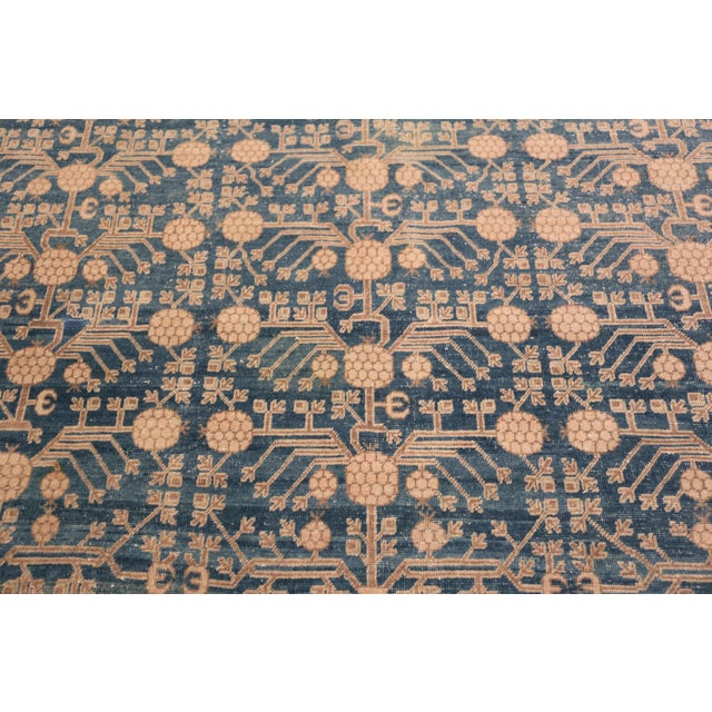 Nazmiyal Collection Antique East Turkestan Khotan Rug For Sale - Image 4 of 9