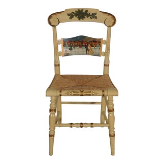L. Hitchcock Christmas 1991 "Twilight Skate" Chair #119/#2000 Signed Jc Flaherty For Sale
