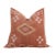 24" Sienna Chevron Moroccan Silk Pillow For Sale