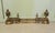 Rococo French Rococo Brass Extending Fender with Decorative Chenets For Sale - Image 3 of 7