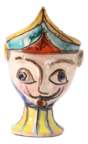 Italian Hand-Crafted Egg Cup by Giovannni de Simone, 1960s