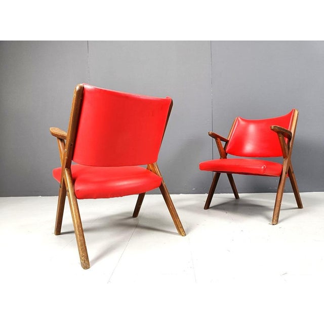 1960s Mid-Century Armchairs from Dal Vera, 1960s, Set of 2 For Sale - Image 5 of 15