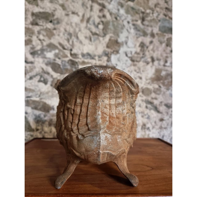 Rococo Antique French Cast Iron Jardinière, Charleville, Late 19th Century For Sale - Image 3 of 11