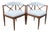 Pair of 1965 Tomlinson "Sophisticate" X-Back Armchairs For Sale