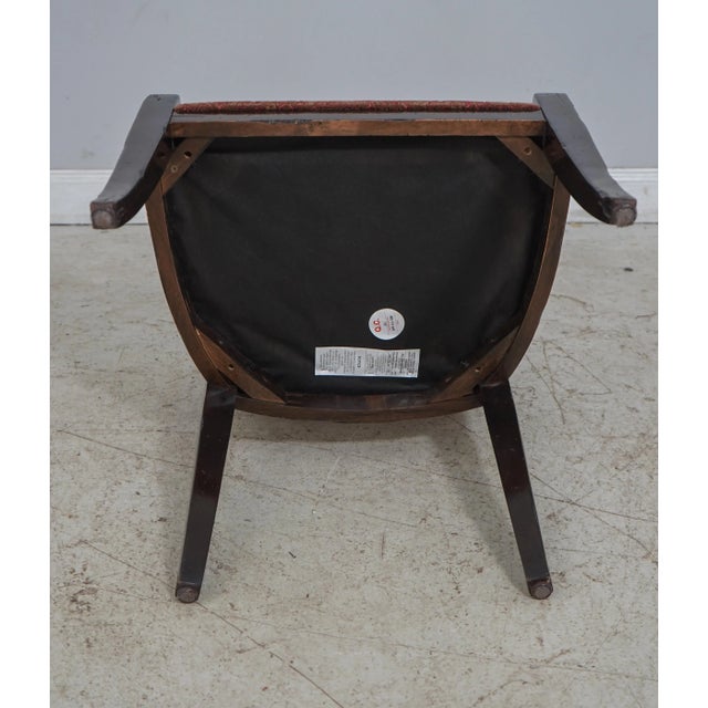 Pair English Design Regency Style Armchairs For Sale - Image 11 of 12