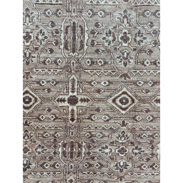 Wool pile genuine hand made very fine vegetable dye Persian Sultanabad Zeigler style rug -