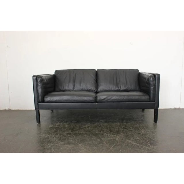 Model 2332 Sofa in Leather by Børge Mogensen for Fredericia For Sale - Image 14 of 14