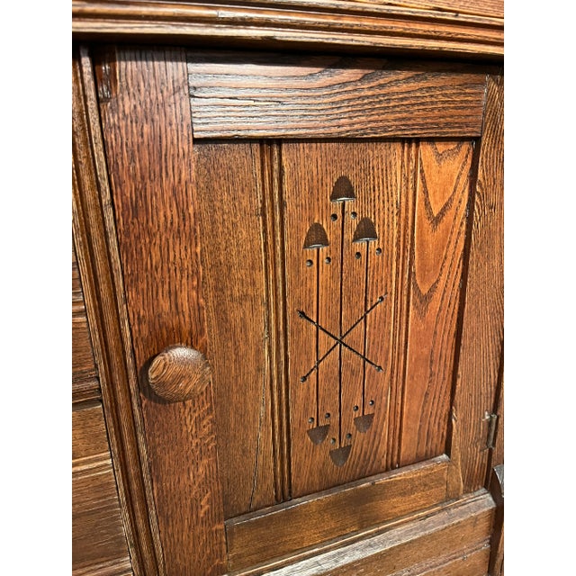 1900 Antique Eastlake Commode For Sale - Image 9 of 12