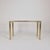 Italian Rectangle Side Table in Brass Bamboo and Smoked Glass, 1970s For Sale - Image 4 of 15