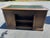 Vintage Sligh Furniture Leather Top Mid Century Modern Campaign Executive Desk For Sale - Image 11 of 12