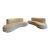 One Vintage Kidney Shaped Sofa For Sale