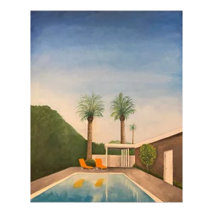 "Norman's Pool" Roxanne Ritzel Original Tropical Outdoor Landscape Print, 2022
