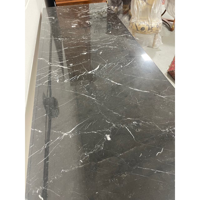 Console Table With Marble Top For Sale - Image 10 of 11