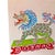 Staffordshire Lion Dragon Art Original Paint by Tatiana Duperault: Chinoiserie Asian Decor For Sale - Image 4 of 4