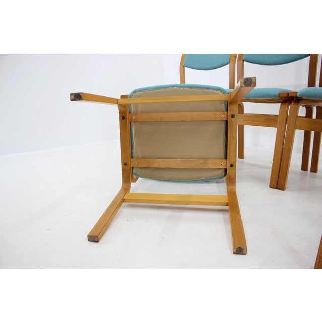 Bentwood Dining Chairs, Denmark, 1960s, Set of 6 For Sale - Image 13 of 14