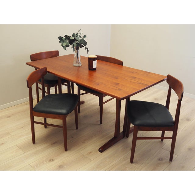 Vintage Danish Teak Table by Børge Mogensen for FDB, 1960s For Sale - Image 3 of 18