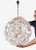 Silver Germany Crystal Snowball Sputnik Chandelier from Palwa, 1960s For Sale - Image 8 of 10
