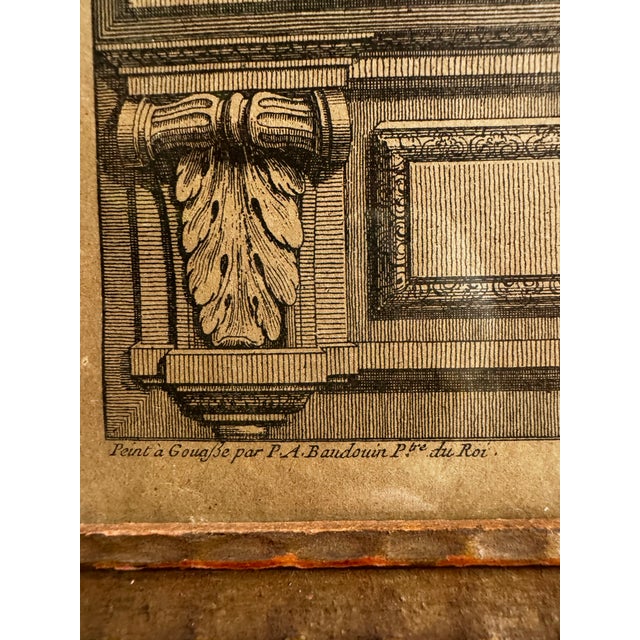 Late 18th Century 1771 Nicolas Ponce La Toilette Engraving After Pierre-Antoine Baudouin. Historic Hunterian Museum / Glaha 949 Notation For Sale - Image 5 of 12