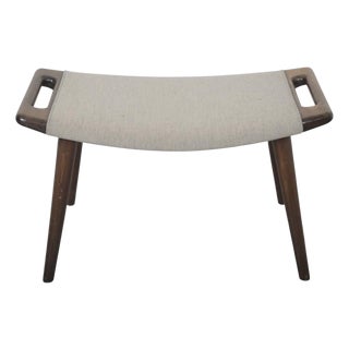 Papa Bear Stool in Beech by Hans Wegner, 1960s For Sale