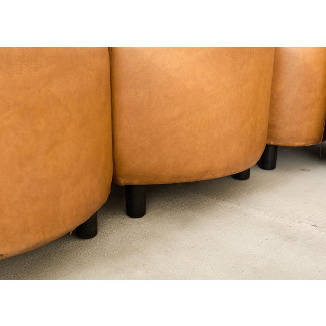 Wood Midcentury 13 Piece Modular Sectional Sofa After Tito Agnoli For Sale - Image 7 of 18