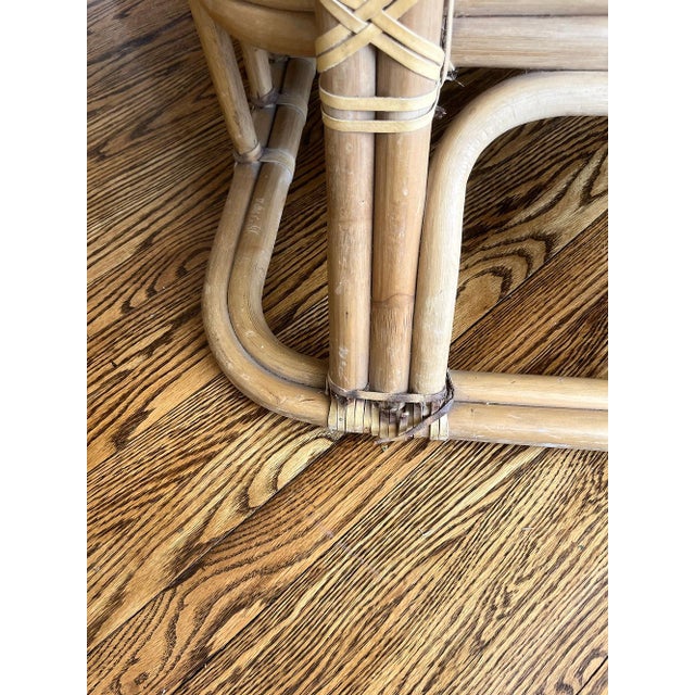 Mid 20th Century Mid 20th Century Brown Jordan Rattan Lounge Chair For Sale - Image 9 of 9