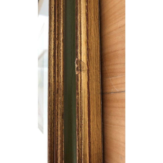 Paper Gustave Francois, Jeune femme sur le sable, Watercolor on Paper, Framed For Sale - Image 7 of 9