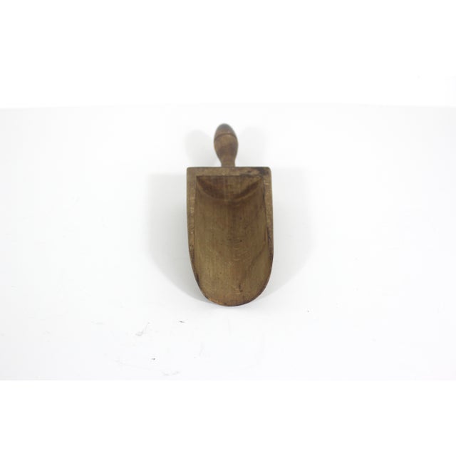 Antique Wood Kitchen Scoop For Sale - Image 4 of 8