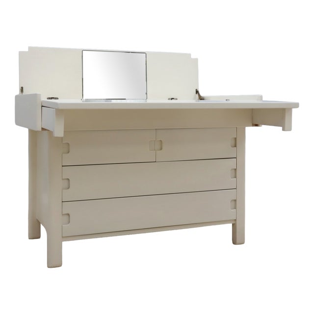 Vintage Dressing Table with Drawers from Saporiti Italia, 1970s For Sale